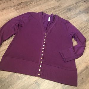 Snap button cardigan